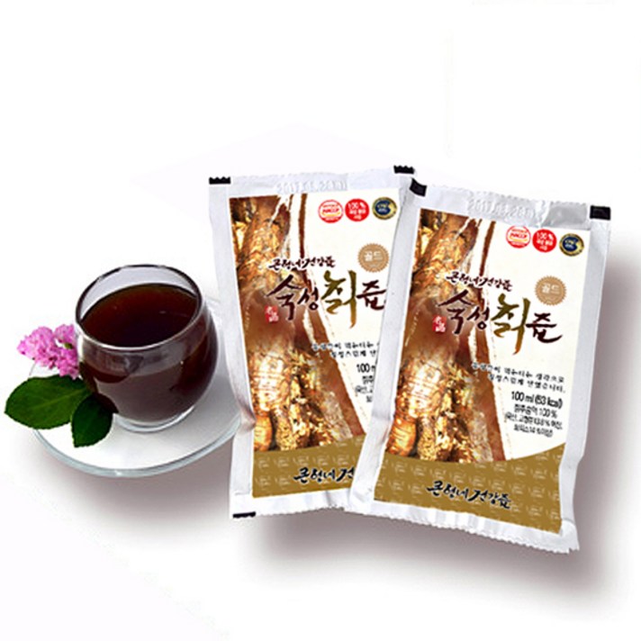 큰형네건강즙 숙성칡즙 골드, 60팩, 100ml