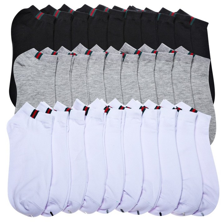 삭스어패럴 심플발목 10족세트