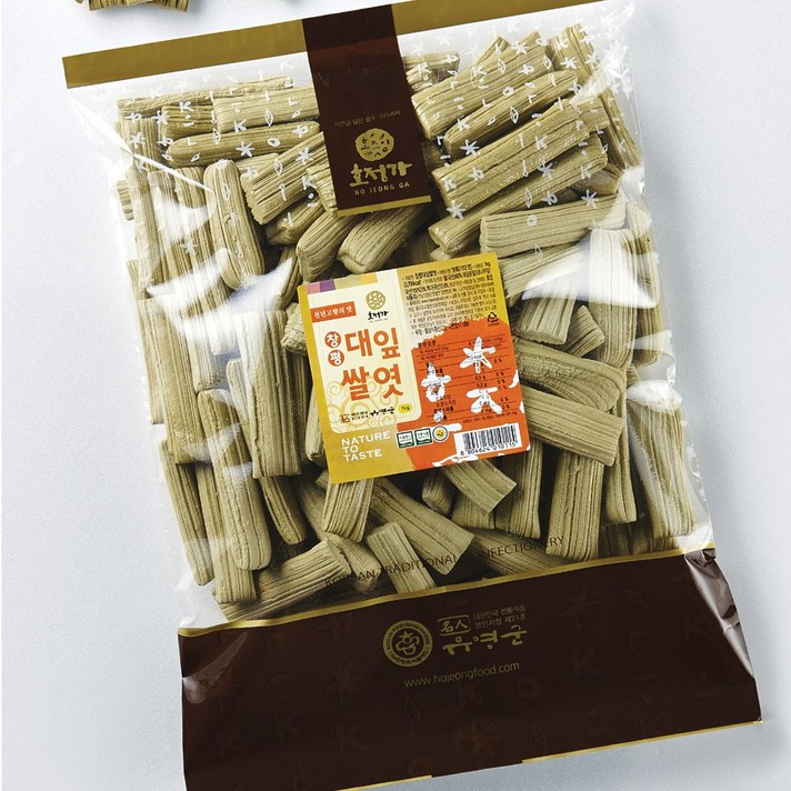 호정가 창평쌀엿 조청류, 창평대잎쌀엿 1kg, 1개