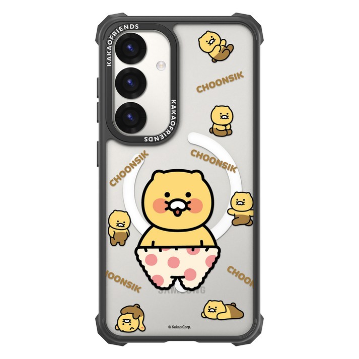 카카오프렌즈 춘식이 임팩트제로 맥세이프 휴대폰 케이스