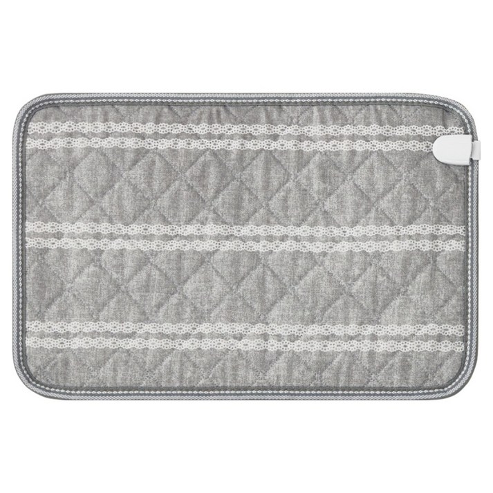 눕자 다용도 카본 탄소 온열찜질기 그레이 WJ1001, 중형40 x 60 cm