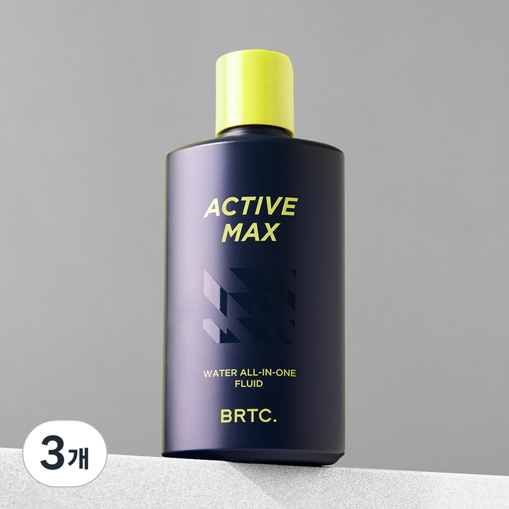 비알티씨 옴므 액티브 맥스 워터 올인원 플루이드, 150ml, 3개