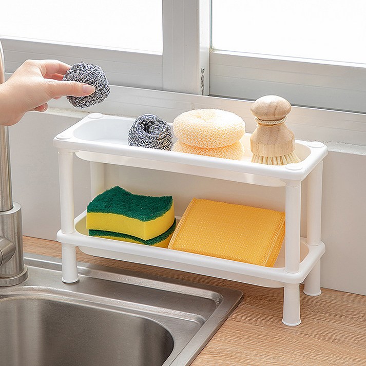 MF스토어 조립식 멀티 다용도 미니 스틱형 선반 화장품 욕실 정리함