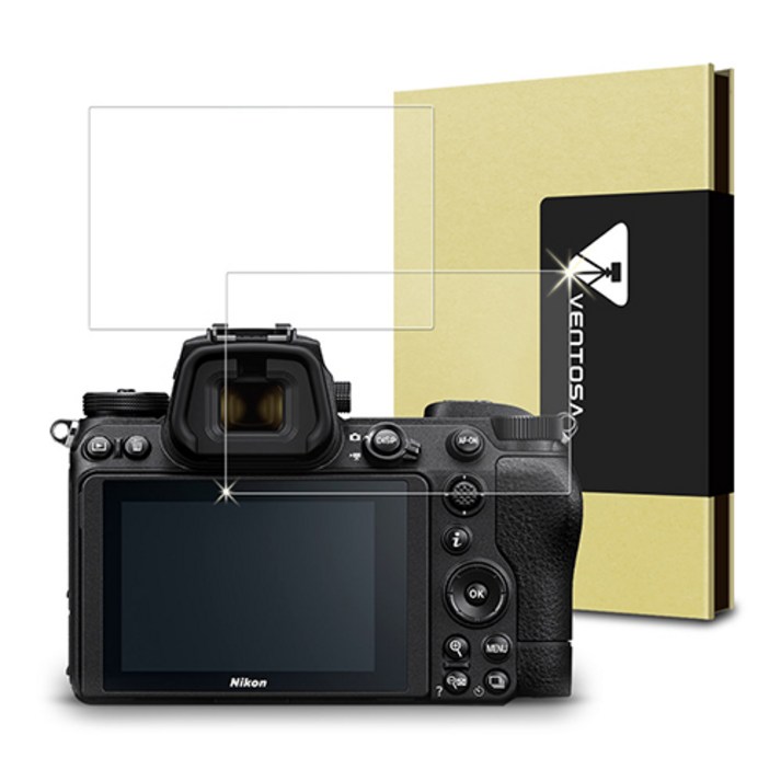 벤토사 니콘 Z6II 강화유리 카메라 액정 보호 필름 2p 세트, VST-NCDF, 1세트