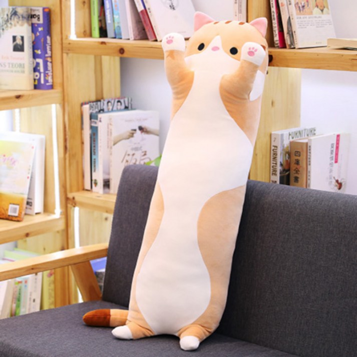 TCR 고양이 인형 바디 필로우 TCR 고양이 인형 바디 필로우