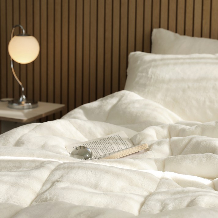 파르페by알레르망 윈터 라셀 극세사 차렵이불  베개커버  패드 세트