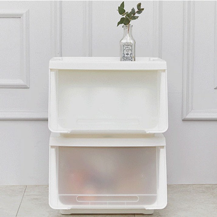 올유리빙 국내 제조 펠리컨 슬라이딩 다용도 수납 정리 리빙박스