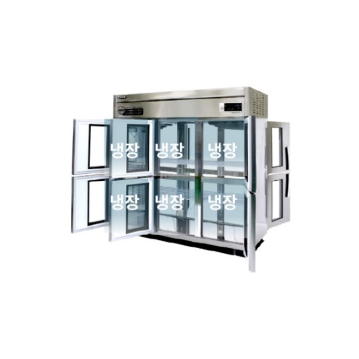 라셀르 65박스 양문형 냉장고 LP1665R6G 올냉장 12유리도어 간냉식