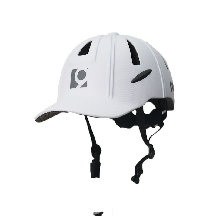 902s 나인오투헬멧 아머(ARMOUR)20 모자처럼 가벼운 자전거 킥보드 인라인 라이딩 어반 헬멧 AR20 CE인증(유럽) 통기성(벤트)개선, 카본화이트