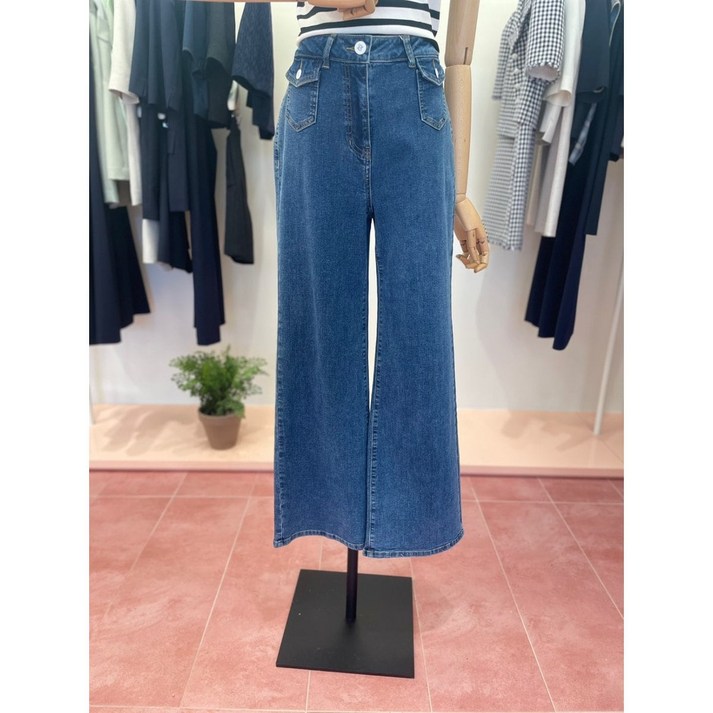 잇미샤 [잇미샤] SS[2차리오더] 플랩포켓 부츠컷 데님 팬츠 (ITO4YDP780A)