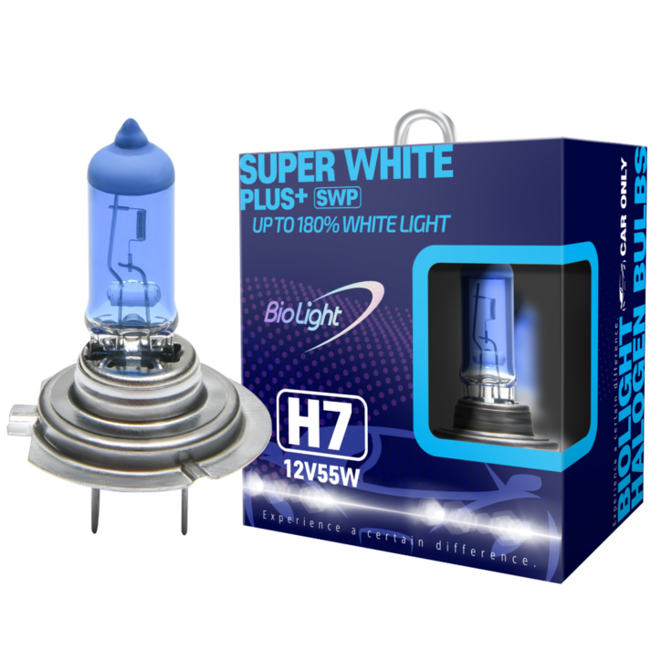 차량용 할로겐 램프 슈퍼 화이트 플러스 H7 1 Set, 2개, 화이트, H7 차량용 할로겐 램프 슈퍼 화이트 플러스 H7 1 Set, 2개, 화이트, H7