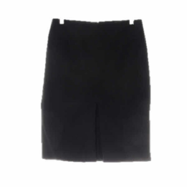 6992 빈폴 블랙 울혼방 더블슬릿페이크포켓미니스커트 [67-92]