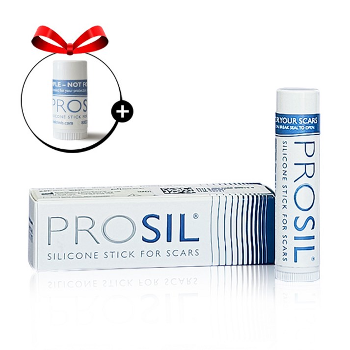 프로실 대용량 17g  1g 미니 증정 수술 상처 피부 흉터 스틱 연고