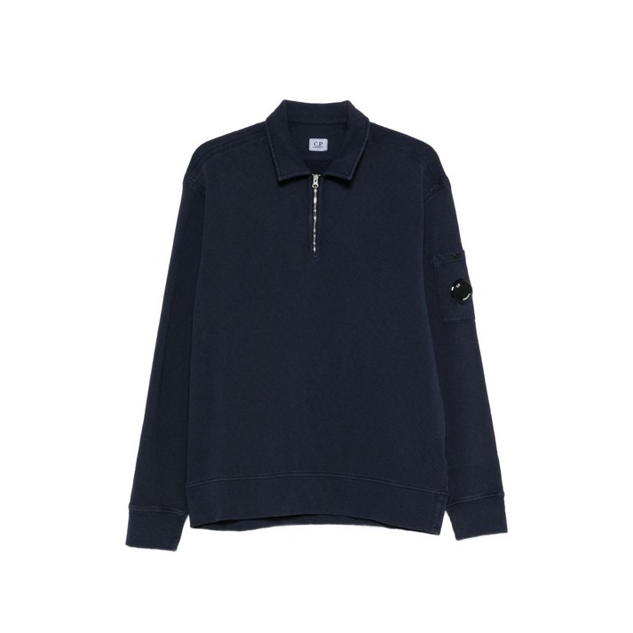 C.P.컴퍼니 지퍼 포켓 스웨트셔츠