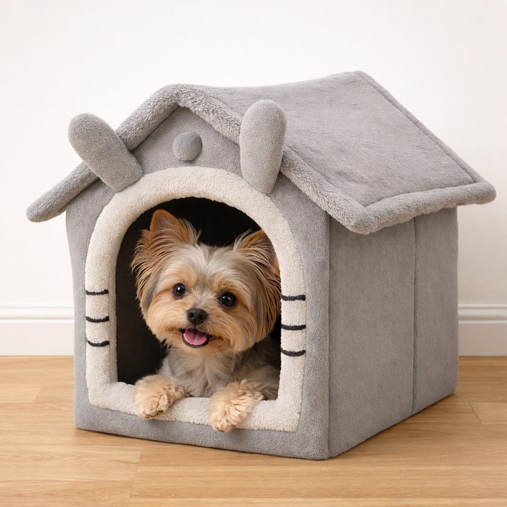 무드바스켓 사계절 반려동물 숨숨집 강아지 고양이 쿠션 하우스