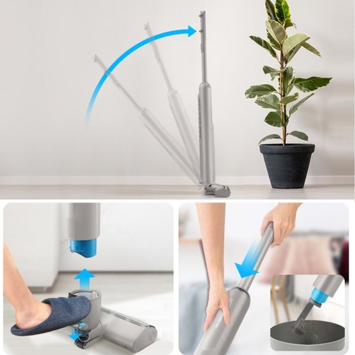 삼성 무선 핸디스틱청소기  강력흡입 먼지통물세척 마루틈새브러시 셀프스텐딩T2