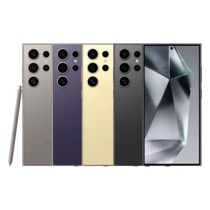 삼성전자 갤럭시 S24 울트라 공기계 자급제 필름부착 만족도 높은 특S급, 256GB, 티타늄 옐로우 특S급