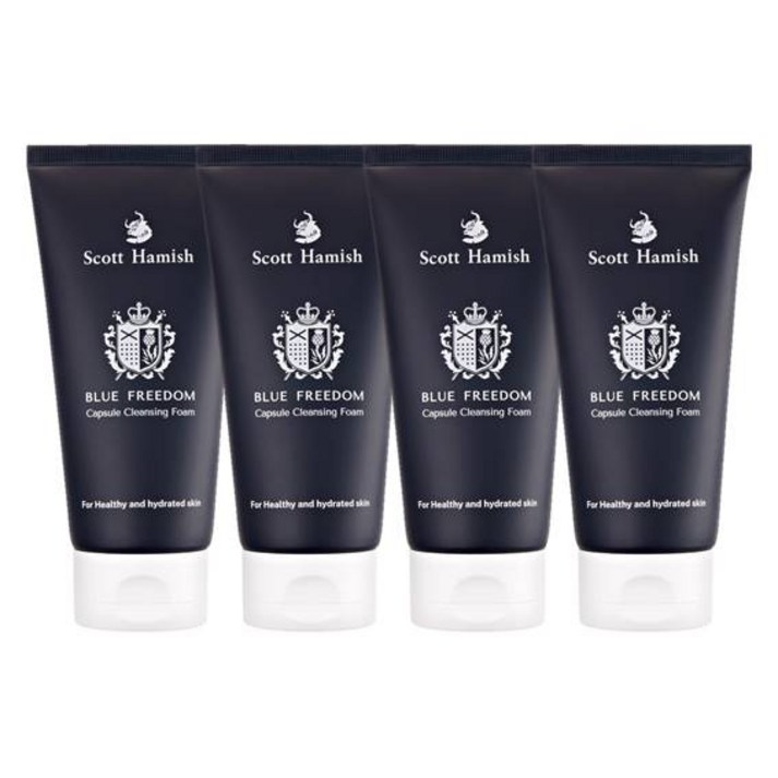 스콧해미쉬 블루 프리덤 캡슐 클렌징폼, 4개, 150ml 스콧해미쉬 블루 프리덤 캡슐 클렌징폼, 4개, 150ml