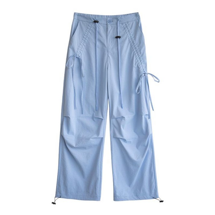 Makone 여자 카키 카고 바지