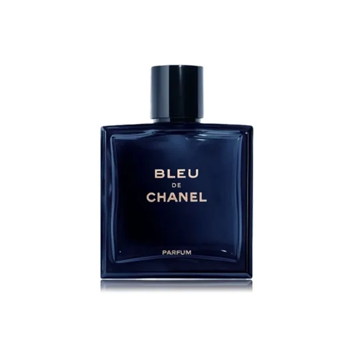샤넬 블루 드 퍼퓸 Parfum  농축된 지속력, 심오하고 매혹적인 우디 아로마틱 남성 향수, 1개, 100ml