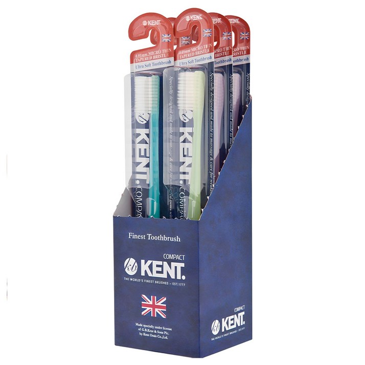켄트 콤팩트 초극세모 칫솔