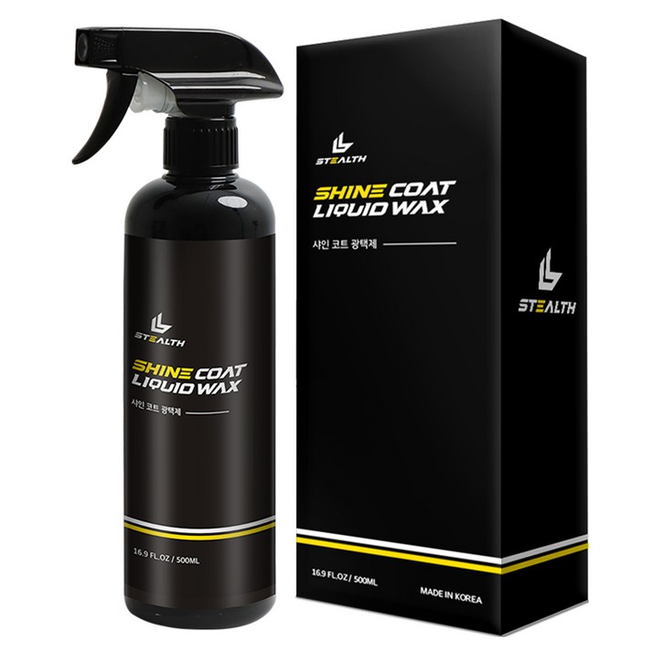 스텔스 샤인 코트 광택제, 500ml, 1개 스텔스 샤인 코트 광택제, 500ml, 1개