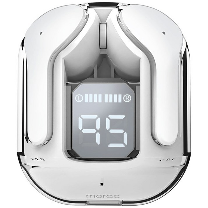 모락 글로우팟 블루투스 무선 이어폰, MRGLOWPODS, 화이트