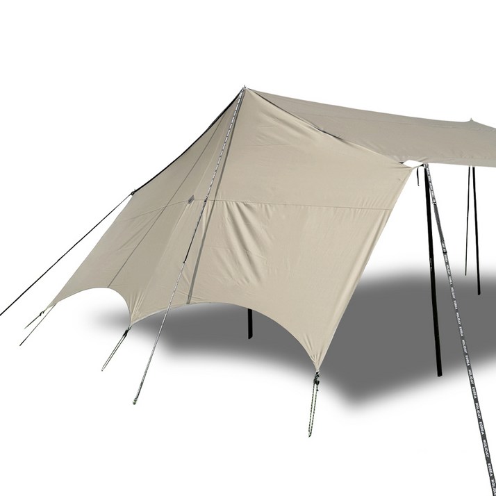 홀리데이코리아 캠핑 렉타 타프 전용 300D 프론트월