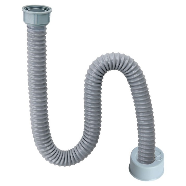 와이넷 국산 싱크대호스 100cm + 악취방지캡 세트