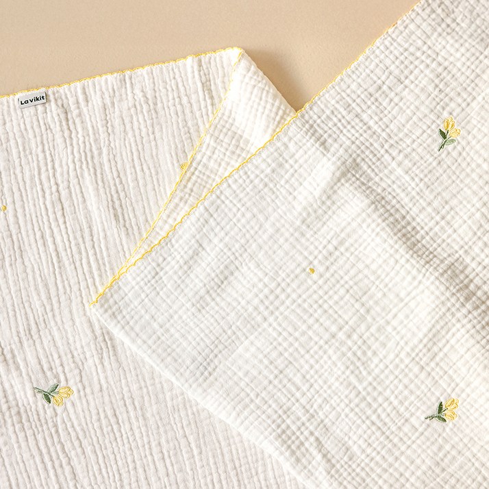 라비킷 블랭킷 유아담요, 가드닝튤립