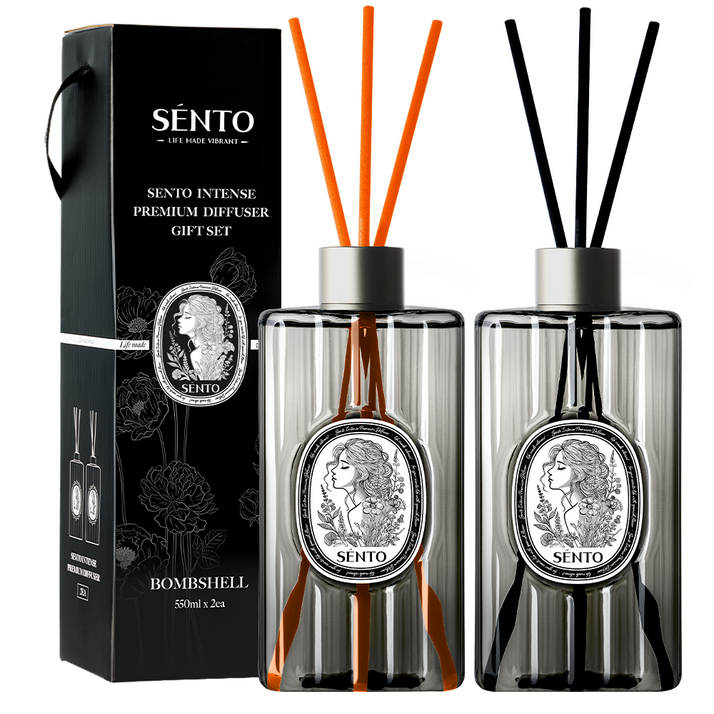 센토 인텐스 프리미엄 대용량 디퓨저, 밤쉘, 550ml, 2개