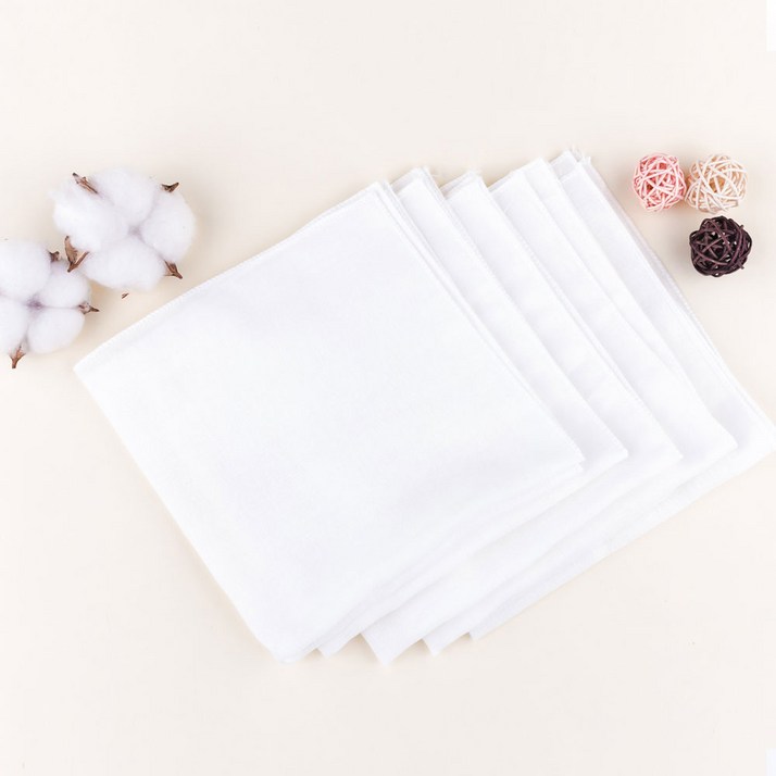 한스네이처 신생아용 순면 가제 손수건 거즈 손수건 20p