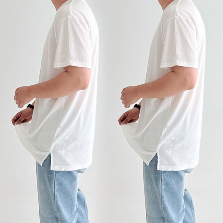 딥스토어 11 레이어드 반팔티 2장 세트 딥스토어 11 레이어드 반팔티 2장 세트