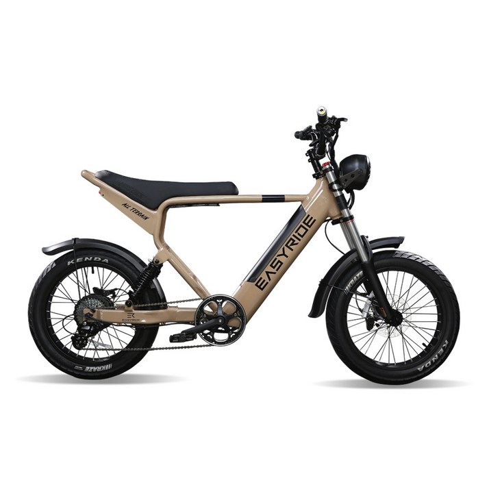 이지라이드 올터레인 ALLTERRAIN 전동자전거 48V 500W 15Ah 전기자전거 전동자전거 통학자전거, 아이보리