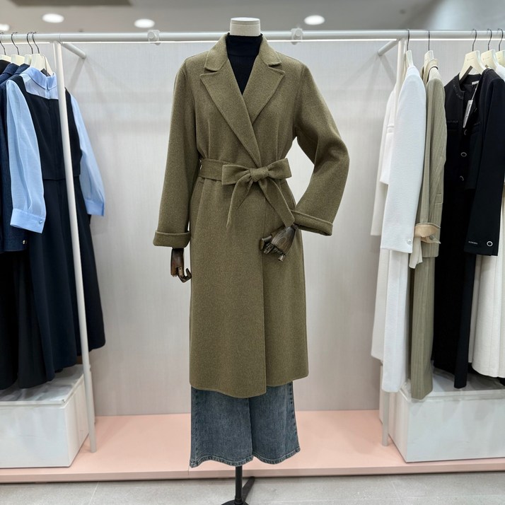 잇미샤 잇미샤  벨티드 핸드메이드 코트 (ITPAYHL760)_DG