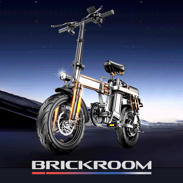BRICKROOM 접이식 전기자전거 대용량 장거리 배터리 PAS EBS 고출력 400W, 플래티넘, 경량스틸 BRICKROOM 접이식 전기자전거 대용량 장거리 배터리 PAS EBS 고출력 400W, 플래티넘, 경량스틸