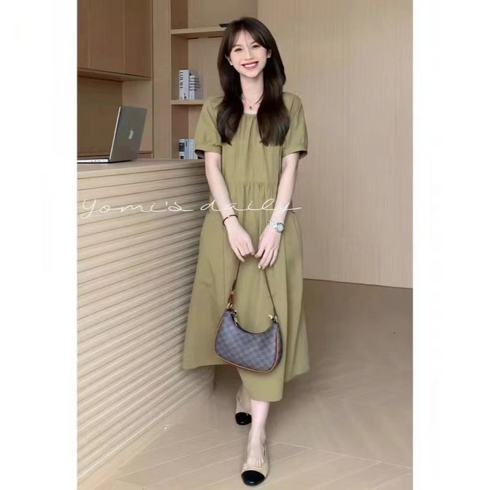 여름 헐렁 패셔원피스 드레스