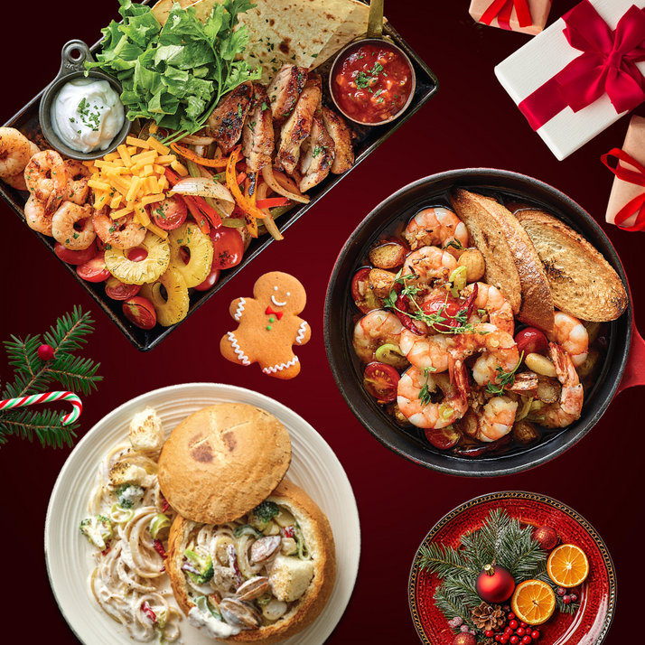 애슐리 홈파티 세트(봉골레 크림 빠네+감바스 피칸테+올라 파히타) 총 6인분 크리스마스 기념일 연말파티