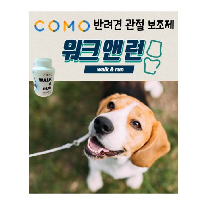 건강한 산책을 위한 반려견 관절 보조제 워크앤런 90g 건강한 산책을 위한 반려견 관절 보조제 워크앤런 90g