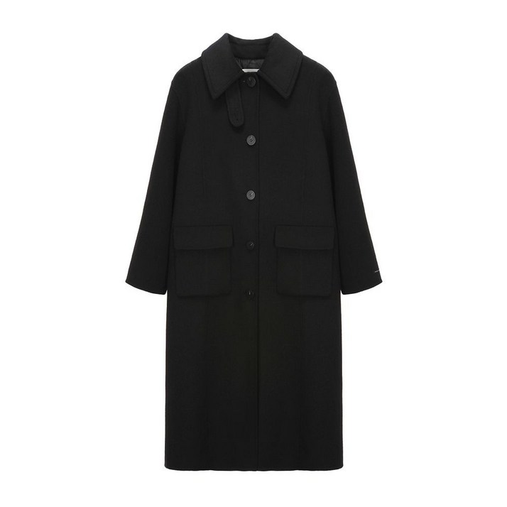 [국내백화점] 잇미샤 24FW 싱글 캐시미어 블랜디드 핸드메이드 퀼팅 코트 여성룩