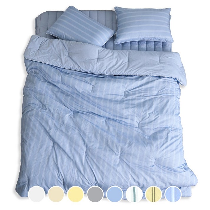 [독일 피부과학인증] Aller-X 더마 알러지케어 먼지없는 차렵 이불 간절기 가을 사계절 침구 세트