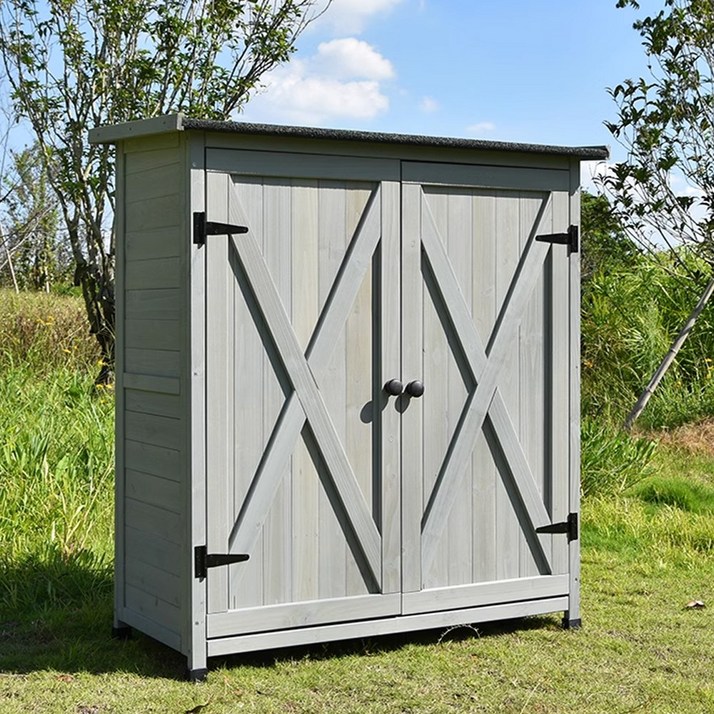 샌톤 원목 농막 조립식창고 농막컨테이너 미니창고 이동식창고 간이창고 야외보관함 농기구보관함 야외수납장 전원주택