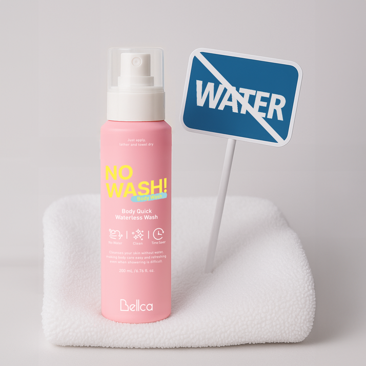 벨카 물없이 사용하는 바디워시 비건 임산부 민감피부용 병원선물 간병 준비물