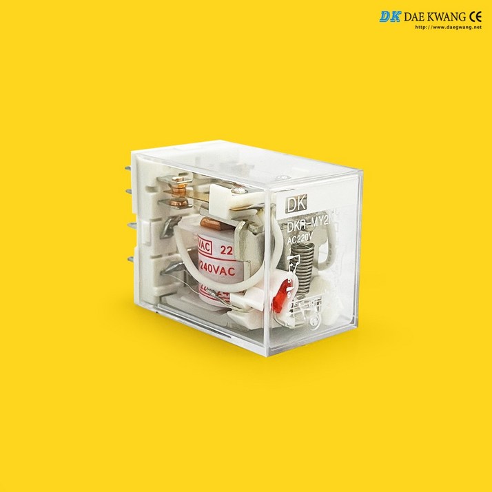 대광코퍼레이션 DKRMY2N AC220V 미니 파워 릴레이 2극 8핀 relay 대광코퍼레이션 DKRMY2N AC220V 미니 파워 릴레이 2극 8핀 relay