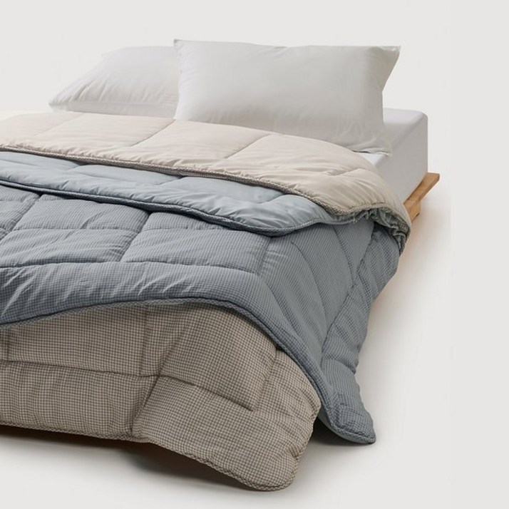 JAJU 체크 피치스킨 차렵이불 SS 라이트그레이 J60N902148482 415040