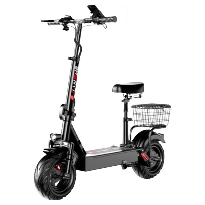 우주킥 후면 충격흡수 전동킥보드 성인용 전기킥보드 접이식 듀얼 초소형 초경량 대리기사 출퇴근킥보드 앉아서타는킥보드 어른용킥보드, 1개