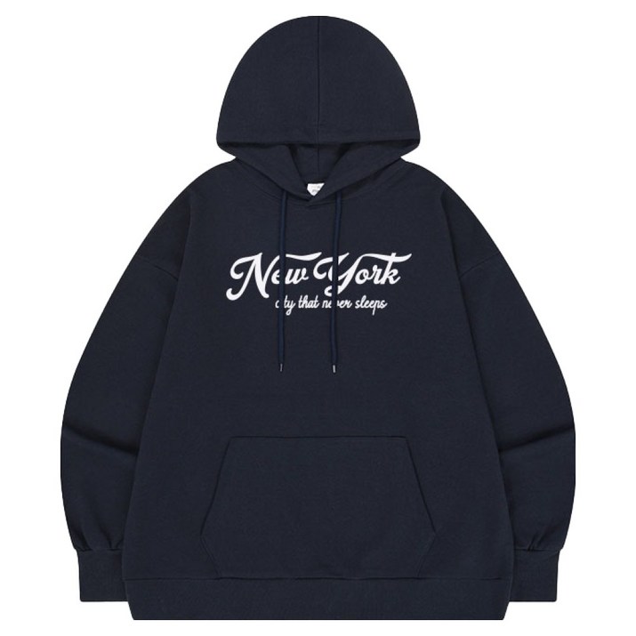 에어플레인 엔와이 무드 오버핏 후드 티셔츠