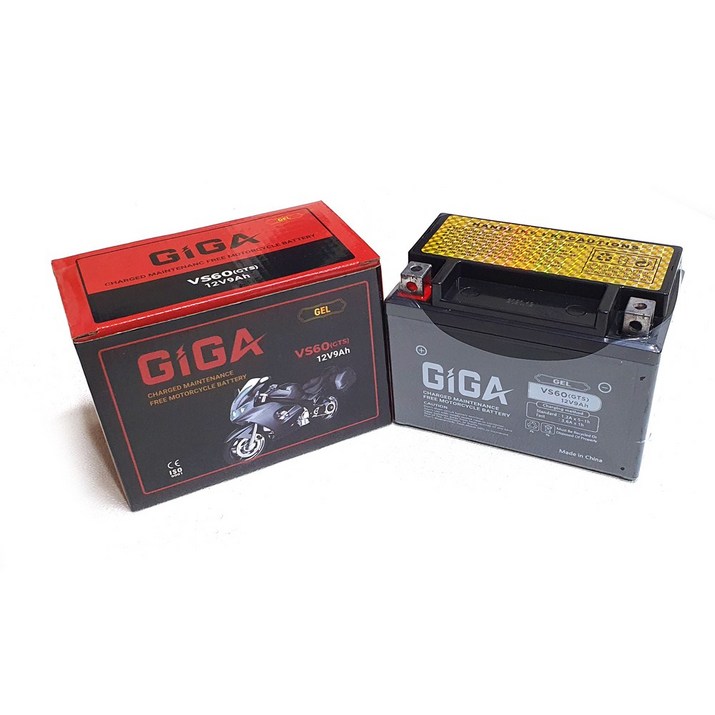 대림 시티에이스110 배터리 GTX9A-BS 12V9A/GIGA 밀폐형젤밧데리