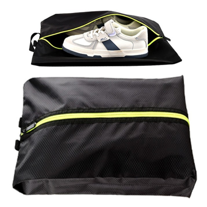 [브랜드 쿠] 플랫 라인 실내화 가방
