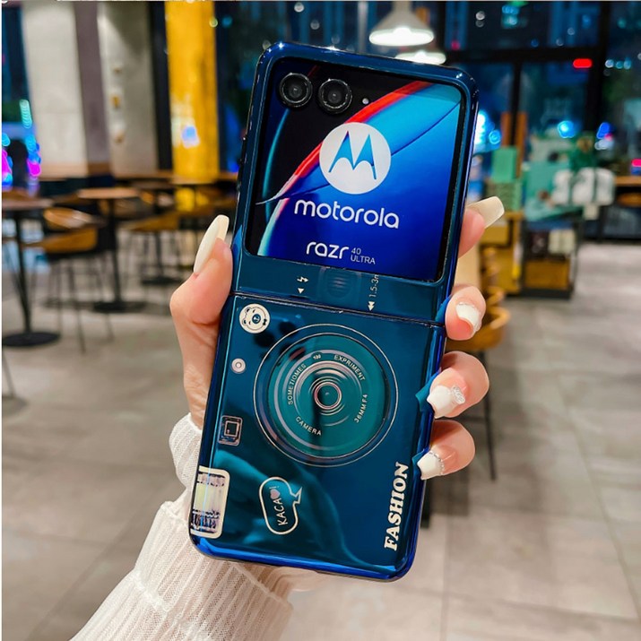 모토로라 레이저 40 울트라 RAZR 케이스 렌즈그립톡